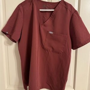 Figs xl Catrina scrub top Dark Cherry 🍒